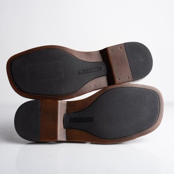 Rockport Mens Maderas Tortoise Shell Sandals Tan Brown US 10 EU 44 NWB main image 4